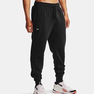 Under Armour Men's Black UA Rival Fleece Joggers